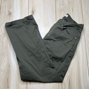 Tom James Blue Delta 5 Pocket Chino Pants Olive Green Mens Size 30x27